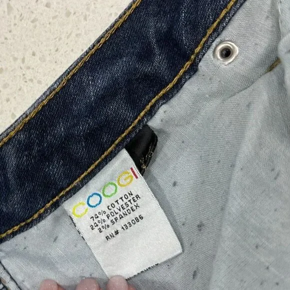 COOGI Jean Shorts Size 9/10 - Picture 6 of 13